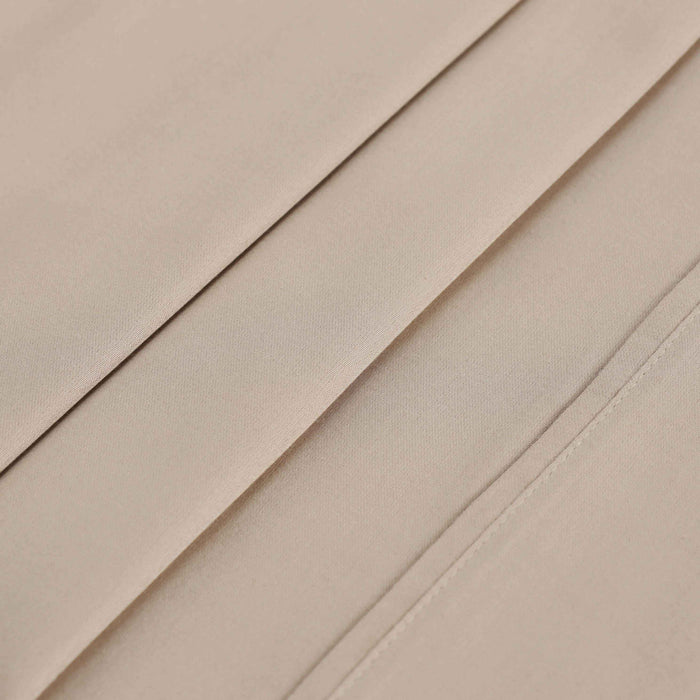 Egyptian Cotton 400 Thread Count Deep Pocket Sheet Set - Tan