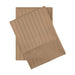 Egyptian Cotton 600 Thread Count 2 Piece Striped Pillowcase Set - Taupe