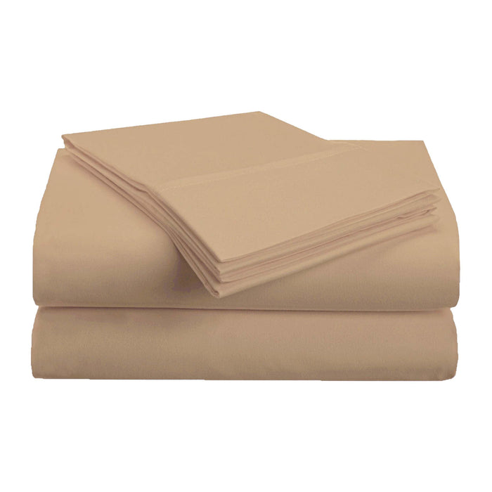 Brushed Microfiber Deep Pocket Breathable 4 Piece Bed Sheet Set