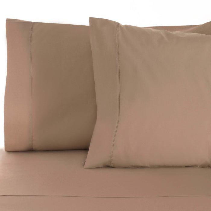 Solid 800-Thread Count Cotton Blend Pillowcases, Set of 2