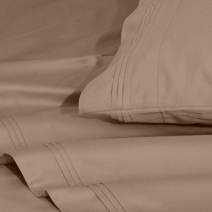 1500 Thread Count Egyptian Cotton Solid  2 Piece Pillowcase Set