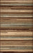 Stripes Abstract Lines Indoor Area Rug or Runner Rug - Taupe