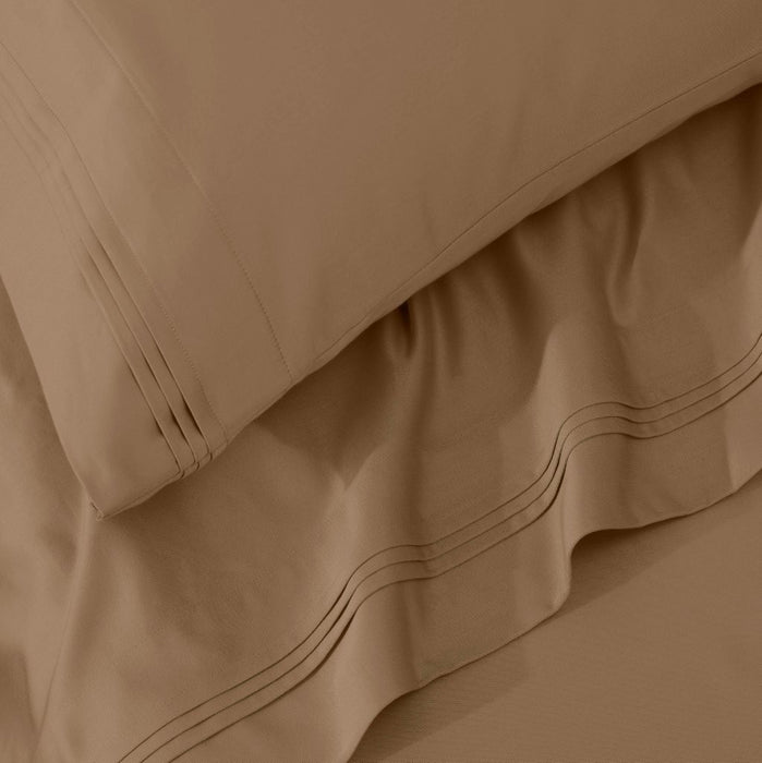 1000 Thread Count Egyptian Cotton Bed Sheet Set Olympic Queen