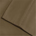 1200 Thread Count Cotton Blend 2 Piece Solid Pillowcase Set - Taupe