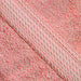 Egyptian Cotton Pile Plush Heavyweight Absorbent 9 Piece Towel Set -TeaRose