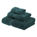 Egyptian Cotton Pile Plush Heavyweight Absorbent 3 Piece Towel Set - Teal