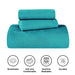 Victory Cotton Matelasse Weave Jacquard Scroll Medallion Bedspread Set - Teal