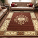 Oversized Medallion Modern Bohemian Indoor Area Rug or Runner - Toffee