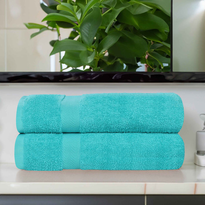 Franklin Eco-Friendly Cotton 2 Piece Bath Sheet Set