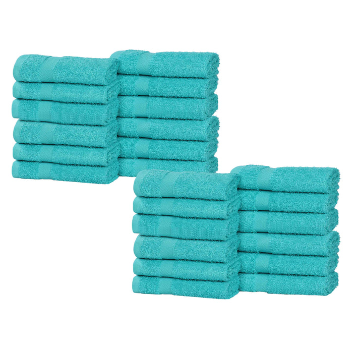 Franklin Cotton Eco Friendly 24 Piece Face Towel Set