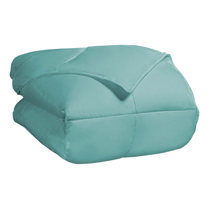 Classic All-Season Reversible Down Alternative Comforter - Turquoise