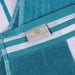 Cabana Stripe Oversized Cotton Beach Towel Set Of 2, 4, 6 - Turquoise