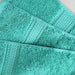 Egyptian Cotton Pile Plush Heavyweight Absorbent 6 Piece Towel Set - Turquoise