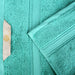 Egyptian Cotton Pile Solid 10-Piece Towel Set - Turquoise