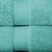 Egyptian Cotton Pile Plush Heavyweight Absorbent 8 Piece Towel Set - Turquoise