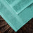 Egyptian Cotton Pile Plush Heavyweight Absorbent Bath Sheet Set of 2 - Turquoise