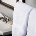 Egyptian Cotton Pile Plush Heavyweight Absorbent 8 Piece Towel Set - White