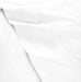 Organic Cotton 300 Thread Count Percale Deep Pocket Fitted Bed Sheet - White