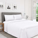 1200 Thread Count Egyptian Cotton Deep Pocket Bed Sheet Set - White