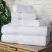 Heritage Egyptian Cotton 6 Piece Solid Towel Set - White