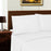1000 Thread Count Wrinkle Resistant Bed Sheet Set - White