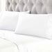 Gina Organic Cotton 300 Thread Count Percale Pillowcases, Set of 2 - White