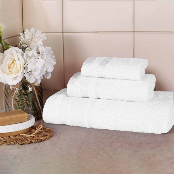 Hays Cotton Medium Weight 3 Piece Towel Set