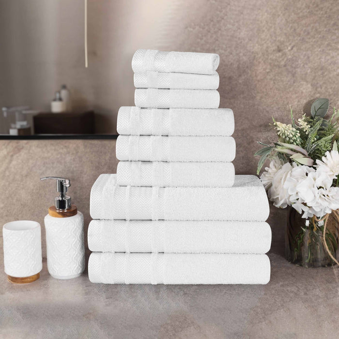 Hays Cotton Medium Weight 9 Piece Towel Set