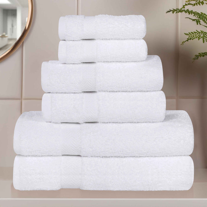 Frankly Eco Friendly Cotton 6 Piece Towel Set