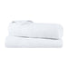 Kendell Egyptian Cotton 2 Piece Bath Sheet Set with Dobby Border - White