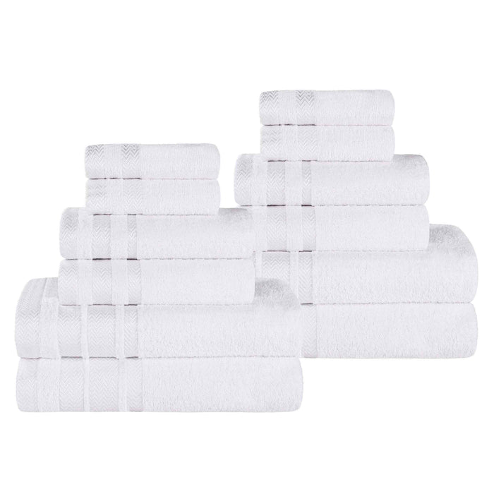 Hays Cotton Medium Weight 12 Piece Towel Set