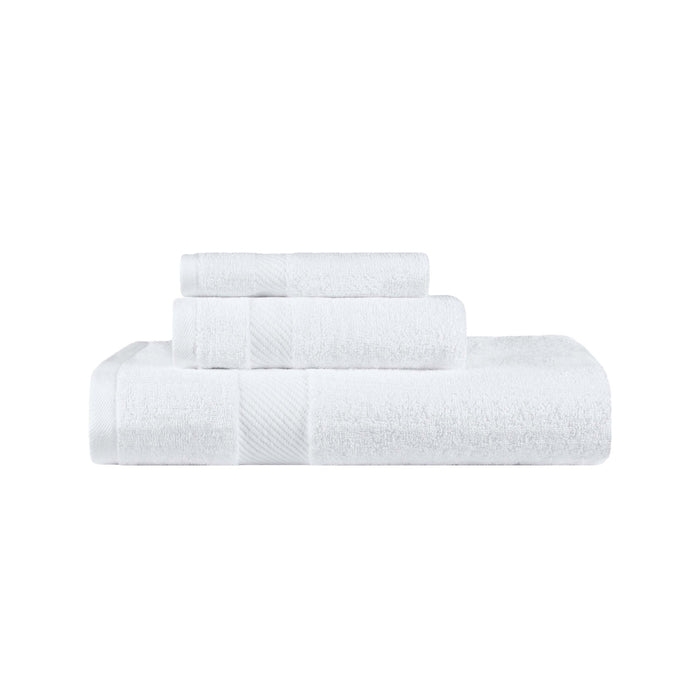 Kendell Egyptian Cotton Quick Drying 3 Piece Towel Set