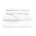 Cotton Flannel Solid Deep Pocket Sheet Set - White