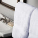 Egyptian Cotton Pile Solid 10-Piece Towel Set - White