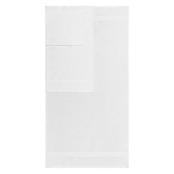 Franklin Cotton Eco Friendly 24 Piece Face Towel Set - White