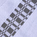 Larissa Cotton Geometric Embroidered Jacquard Border 6 Piece Towel Set - White