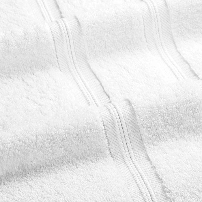 Smart Dry Zero Twist Cotton Solid Washcloth Face Towels, Set of 12