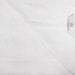 Turkish Cotton Jacquard Herringbone and Solid 6 Piece Hand Towel Set - White