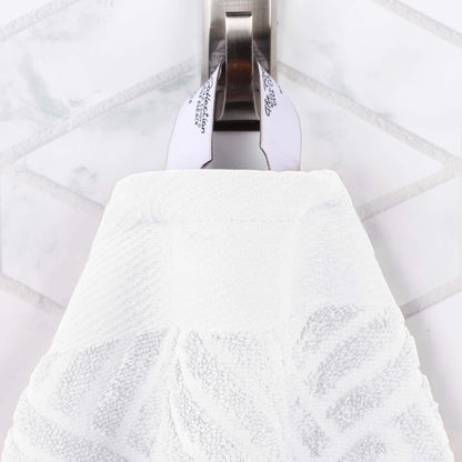 Basketweave Egyptian Cotton Jacquard 3 Piece Assorted Towel Set - Blue Nile Mills