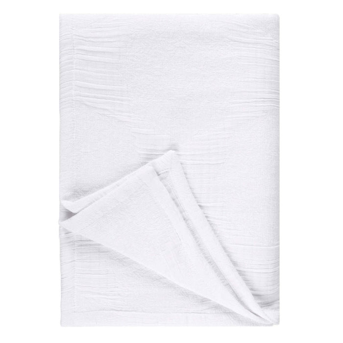 Tanta Cotton Medium Weight Crinkle Woven Coverlet