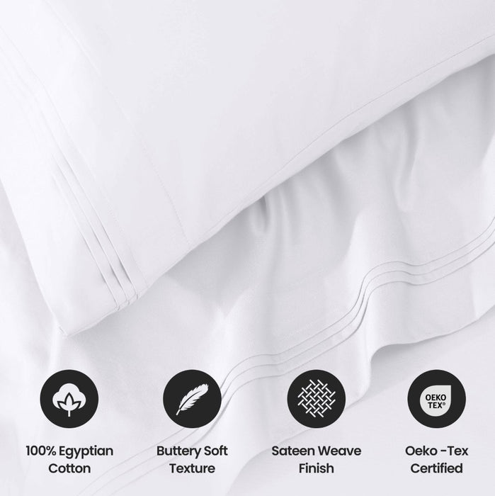 Egyptian Cotton Eco-Friendly 1000 Thread Count Sheet Set