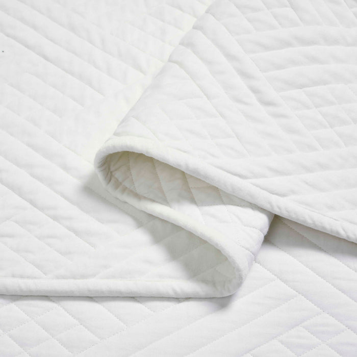 Karina Cotton Velvet Lightweight Quilt and Sham Set