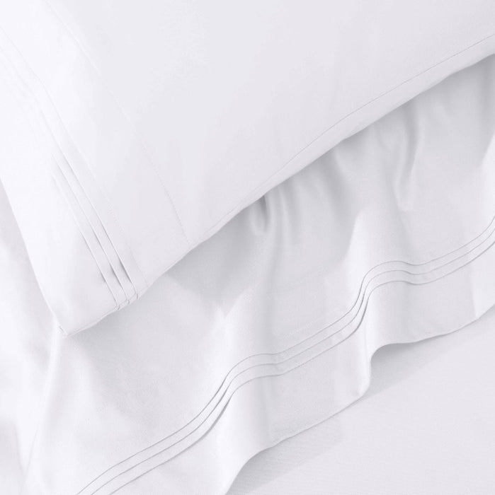 1000 Thread Count Egyptian Cotton Bed Sheet Set Olympic Queen