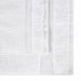 Niles Egypt Produced Giza Cotton Dobby Face Towel Washcloth Set of 12 - White