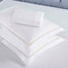 Riverton Cotton Cross-Stitch Embroidered 3-Piece Duvet Cover Set - White