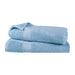 Kendell Egyptian Cotton 2 Piece Bath Sheet Set with Dobby Border - WinterBlue