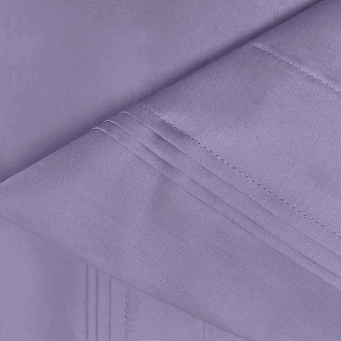 650 Thread Count Egyptian Cotton Solid Pillowcase Set