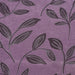 Leaves Machine Washable Room Darkening Blackout Curtains - Wisteria