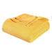 All-Season Chevron Cotton Bed Blanket & Sofa Throw - Yellow