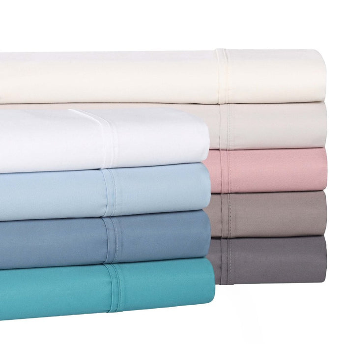 Cotton Blend 1400-1500 Thread Count Pillowcase, Set of 2